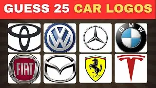Guess the Car Brand Logo in 5 seconds|  Logo Quiz - Easy, Medium, Hard, Pro Levels