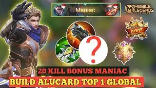 BEST BUILD ALUCARD TOP 1 GLOBAL|ITEM ALUCARD TERSAKIT AUTO MANIAC|MOBILE LEGENDS