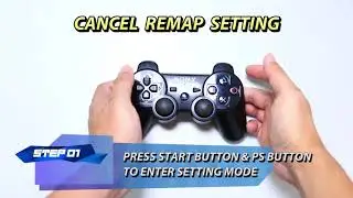 【Brook Converter】How to Cancel Remap Setting on Brook Converter with PS3 Controller