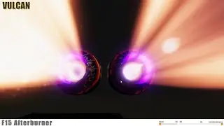 Updated F15 Afterburner demo, bit of camera shake, some smoke and other subtle bits.