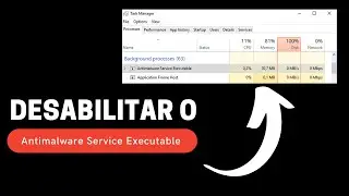 Como Desabilitar Antimalware Service Executable