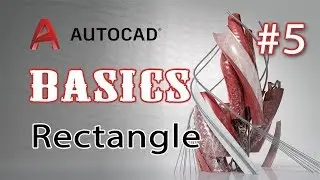 AutoCAD Basic Tutorial  for Beginners Rectangle Command | MDS | Civil Cube