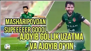 JALOLIDDIN MASHARIPOV SUPER GOL, SUPER O'YIN VA SUPER GOLLIK UZATMA. 02.04.2021