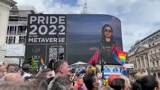 PICCADILLY CIRCUS - IK x Ocean Outdoors Presents…Pride in the Metaverse 2022