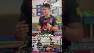 Cakap besar sangat dua kali pump je terus jatuh!