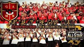 Georgia Mass Band Vs New Orleans All-Star Band - Stands Battle @ the 2022 Battle of the Gulf Coast