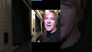 Burton C. Bell tells you about the things kept in a tour bus junk bunk! #fearfactory #digitaltourbus