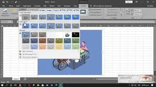 Excel remove background image and make it transparent