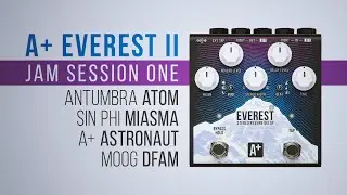 Modular Jam Session One | A+ Everest II Stereo Reverb-Delay