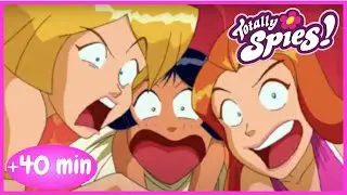 🍦MENUDAS VACACIONES 🏖️ y MÁS🕵️‍♀️🚁 TOTALLY SPIES! en ESPAÑOL 💄💥 Maratón de episodios [T01, Ep. 3-4]
