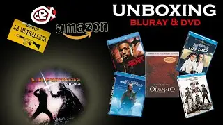 UNBOXING || Compras de pelis en BLURAY & DVD|| Amazon, La metralleta y CeX