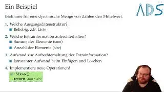 Augmentieren von Datenstrukturen | Algorithmen und Datenstrukturen - Vorlesung 15