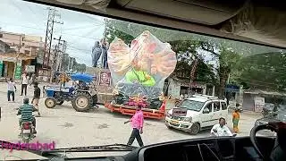 Big Ganesh Idol Aagman 2023 Bijnapalli, Hyderabad