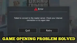 Grand Criminal Online 0.8.0 Not Opening Problem Solved | GCO Failed To Connect Problem Solved | MSGB