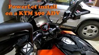 KTM 390 Adventure PowerLet Install