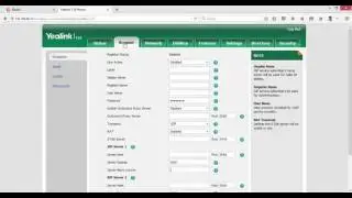18  Configuring Desk Phone Yealink
