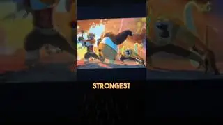 The ten strongest characters in Kung fu Panda 