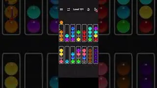 Ball Sort Color Water Puzzle LEVEL101