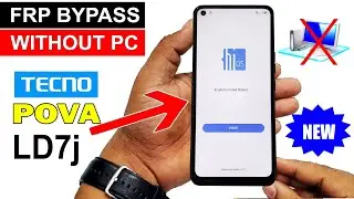 TECNO POVA GOOGLE/FRP BYPASS (New Method Without PC)🔥🔥🔥
