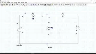 Mesh and node analysis with LTSPOCE