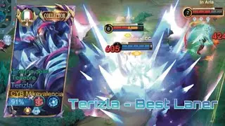 MLBB ~ Terizla - Best Laner ~ Terizla Gameplay