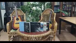 Čkonjević i Kovač u biblioteci na Paliću - knjige i pesme