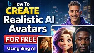 How to Create Realistic AI Avatars in Seconds | Bing AI Image Generator Tutorial