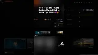 HOW TO DO THE PRIVATE CUSTOM MATCH GLITCH IN BLACK OPS 6 BETA! 😈🔥