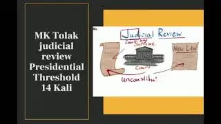 Presidential threshold 20% konstitusional