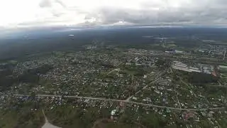 fpv ar wing 900 полет в сильный ветер