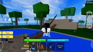 Joguei bloxfruit? - Matando Boss no Sea 1