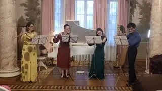 Ж.Кастеред - "Флейты на каникулах", I, IV чч. J.Casterede - "Flûtes en Vacances", I, IV mov.