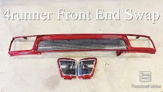 Custom Grill For The TDI Swapped Toyota Pickup