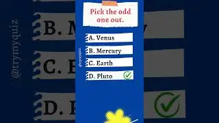 Odd one out (logical reasoning) #quiz #oddoneout #reasoningquestions