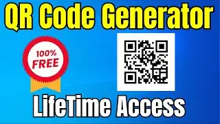 Lifetime Free QR Code Generator || How To Create QR Code For Website Link