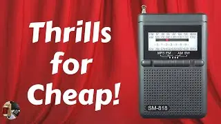 Semier SM-818 AM FM MP3 Shortwave Radio Review