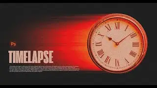 What happen when photoshop time lapse become an edit