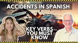 10 Spanish Verbs to Talk About Accidents - Intermediate Spanish⚠️[Episodio 446]   @espanolistos4917