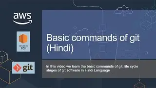 Basic commands of GIt | Life cycle stages of Git (Hindi)