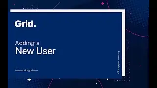 Adding a New User