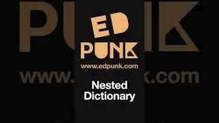 [Day 81] Creating & Using a Nested Dictionary in Python | Learn Python | Dark Mode #100daysofpython