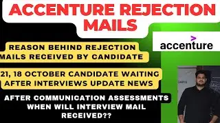 Accenture onboarding update |Accenture rejection mails ,interview result news