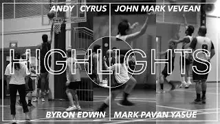 White team faces Pavan's Black team! (basketball highlights)