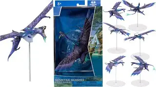 McFarlane Toys Avatar The Way of Water Action Figure Purple Banshee #shorts