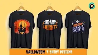 Custom Halloween Tshirt Designs | Eye-catching & Unique Custom Halloween Tshirts | Halloween Tshirt
