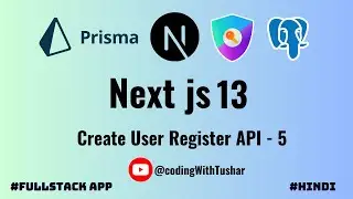 Full Stack Web Development with Next.js 13, TypeScript, Prisma, Next.js Auth, and Postgres