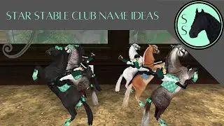 Star Stable Club Name Ideas! #starstable