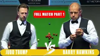 Judd Trump Vs Barry Hawkins | European Masters Final Snooker Highlights
