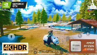 HDR 90FPS PUBG GAMELOOP EMULATOR FASTEST AGRESSIVE GAMEPLAY WITH RYZEN 7 5700+ GTX 1660TI