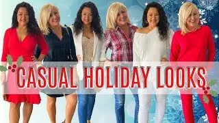 Casual Holiday Outfits for Women Over 40 | Holiday Outfit Ideas for Mature Women